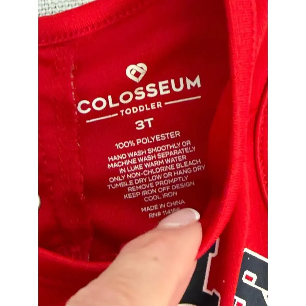Colosseum Rebels Ole Miss Cheer outfit Hotty Toddy size 3T